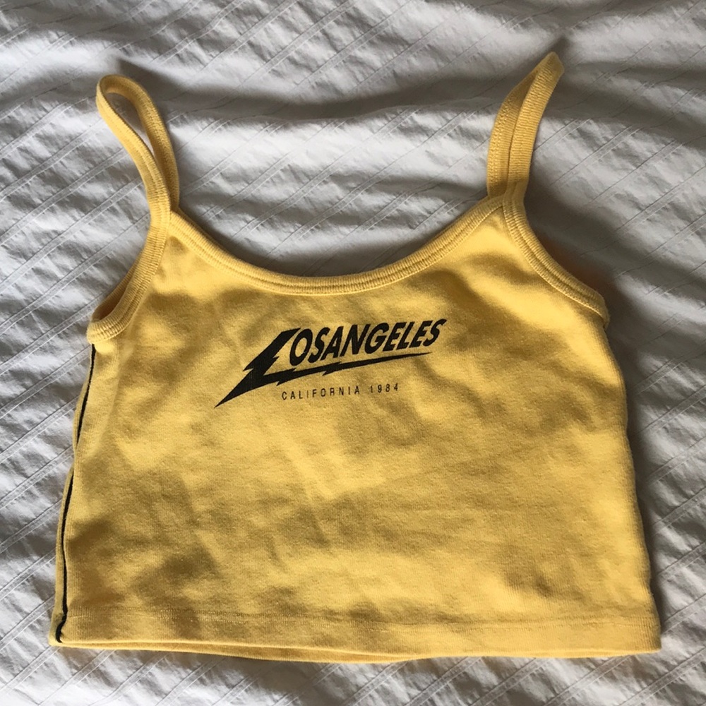 NWT RARE Brandy Melville Lightning Tank Top